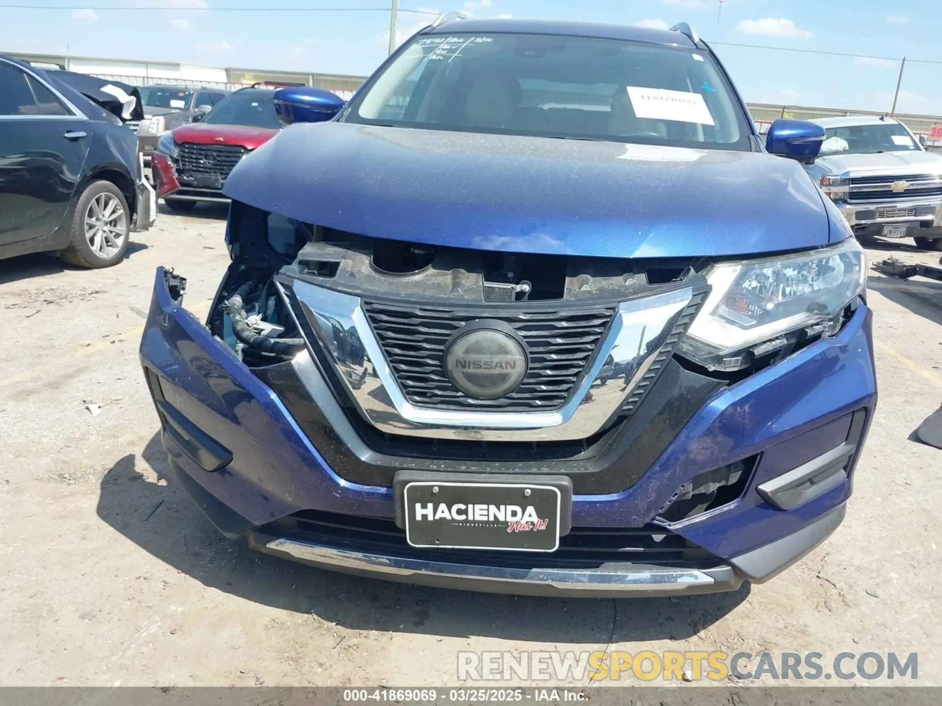 6 Photograph of a damaged car JN8AT2MT8LW002273 NISSAN ROGUE 2020