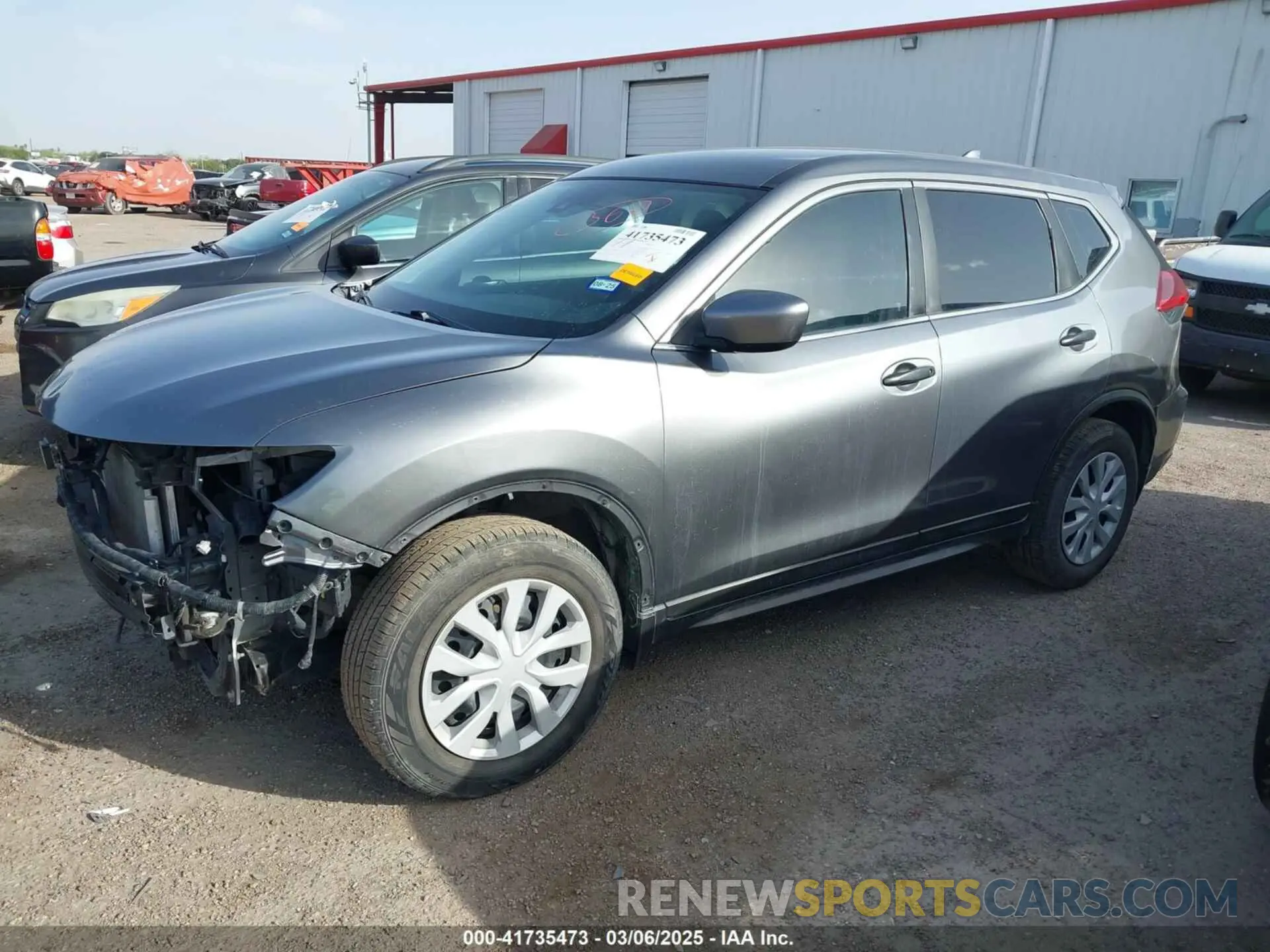 2 Photograph of a damaged car JN8AT2MT8LW003987 NISSAN ROGUE 2020