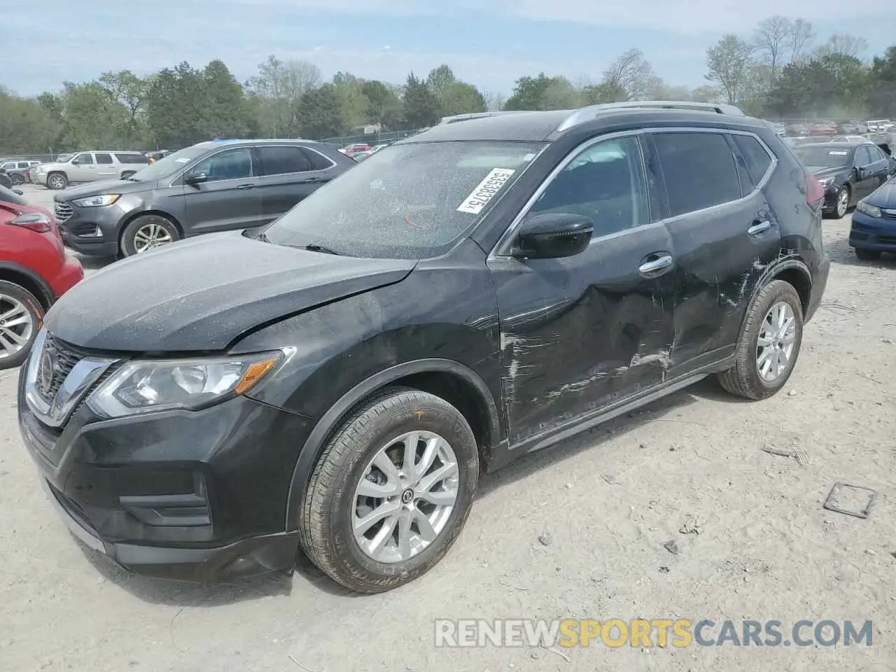 1 Photograph of a damaged car JN8AT2MT8LW008333 NISSAN ROGUE 2020