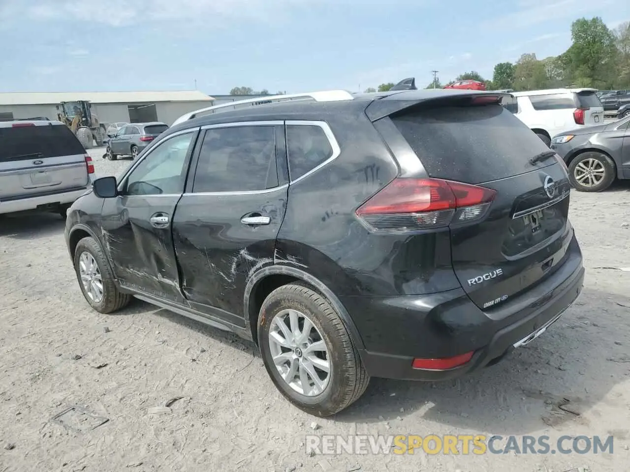 2 Photograph of a damaged car JN8AT2MT8LW008333 NISSAN ROGUE 2020