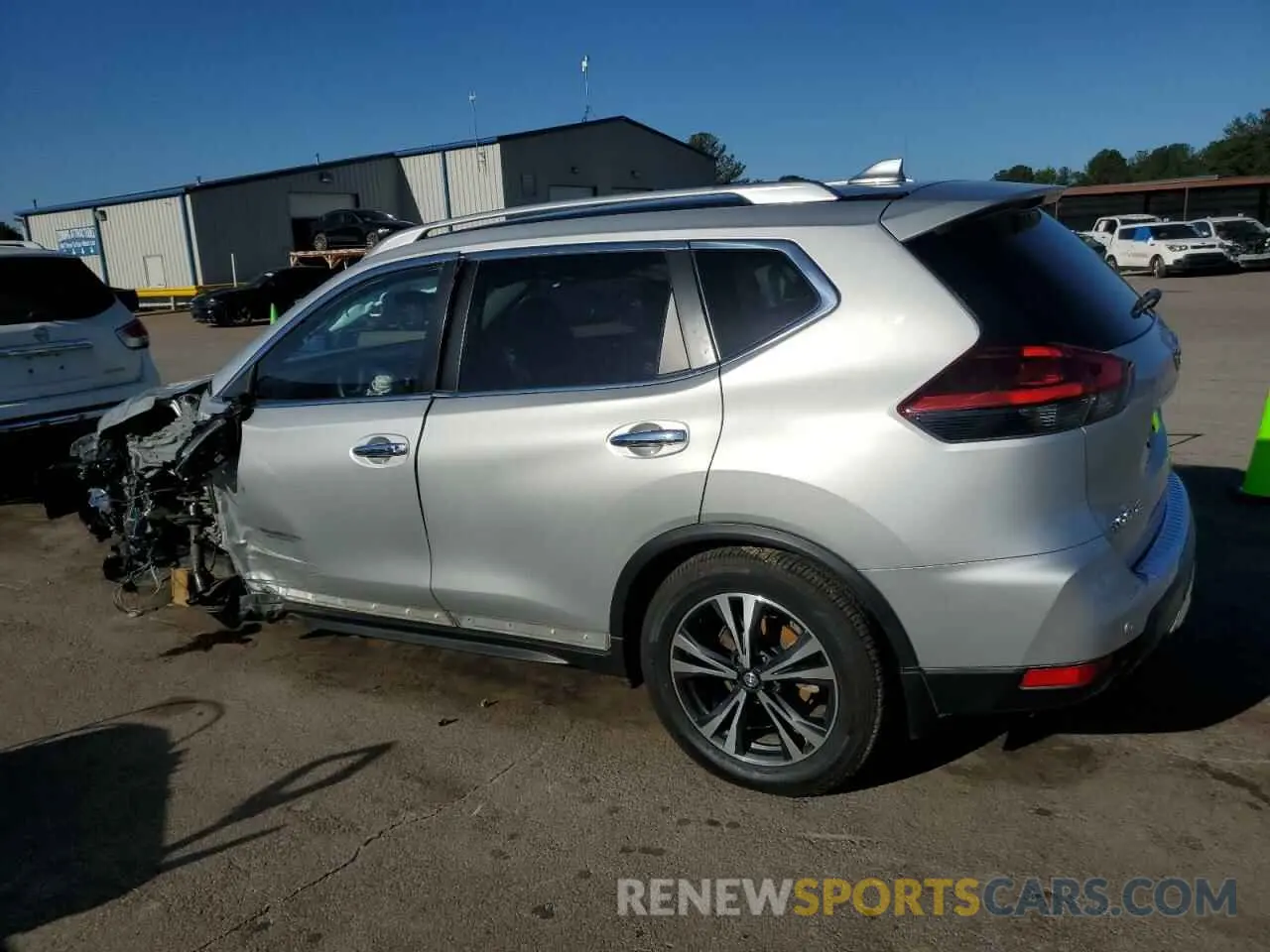 2 Photograph of a damaged car JN8AT2MT8LW008591 NISSAN ROGUE 2020