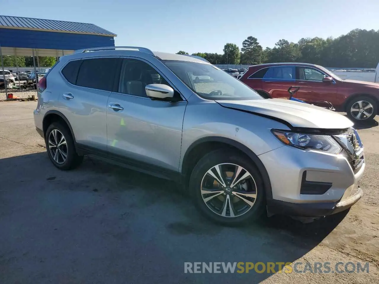 4 Photograph of a damaged car JN8AT2MT8LW008591 NISSAN ROGUE 2020