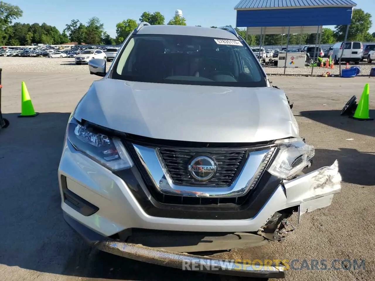 5 Photograph of a damaged car JN8AT2MT8LW008591 NISSAN ROGUE 2020