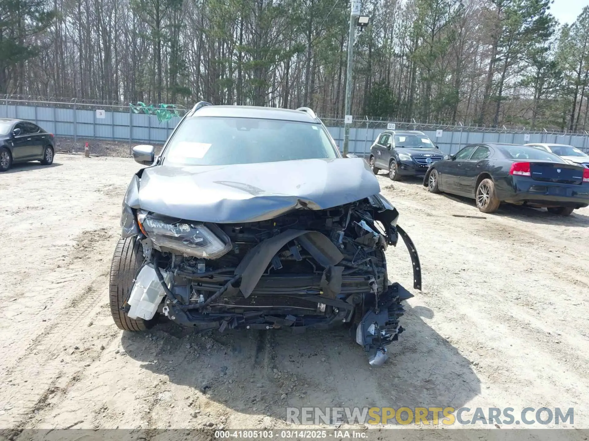 6 Photograph of a damaged car JN8AT2MT8LW016660 NISSAN ROGUE 2020