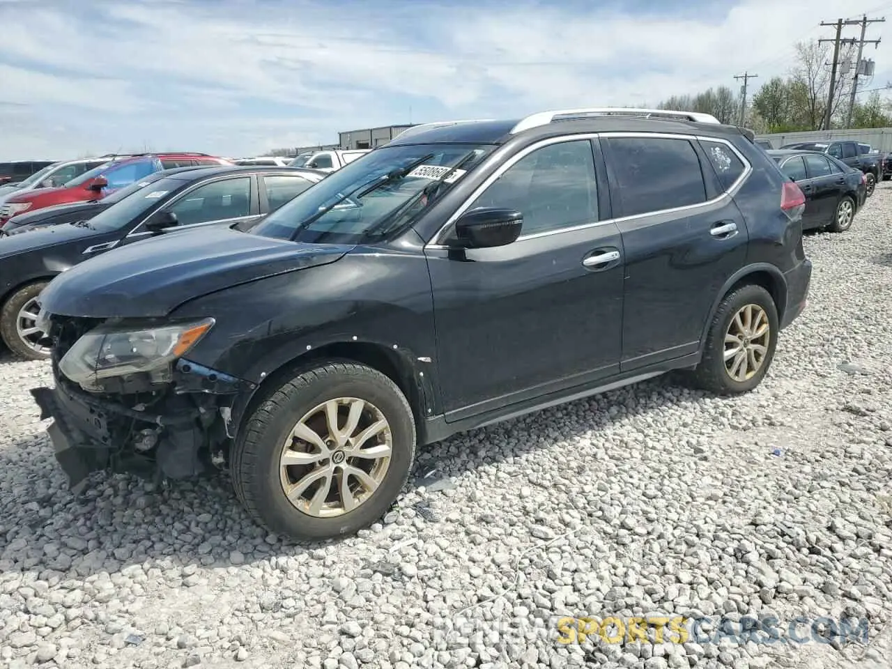 1 Photograph of a damaged car JN8AT2MT9LW001357 NISSAN ROGUE 2020