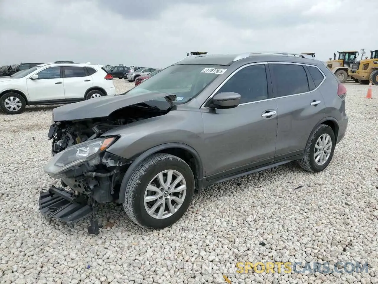 1 Photograph of a damaged car JN8AT2MT9LW005120 NISSAN ROGUE 2020