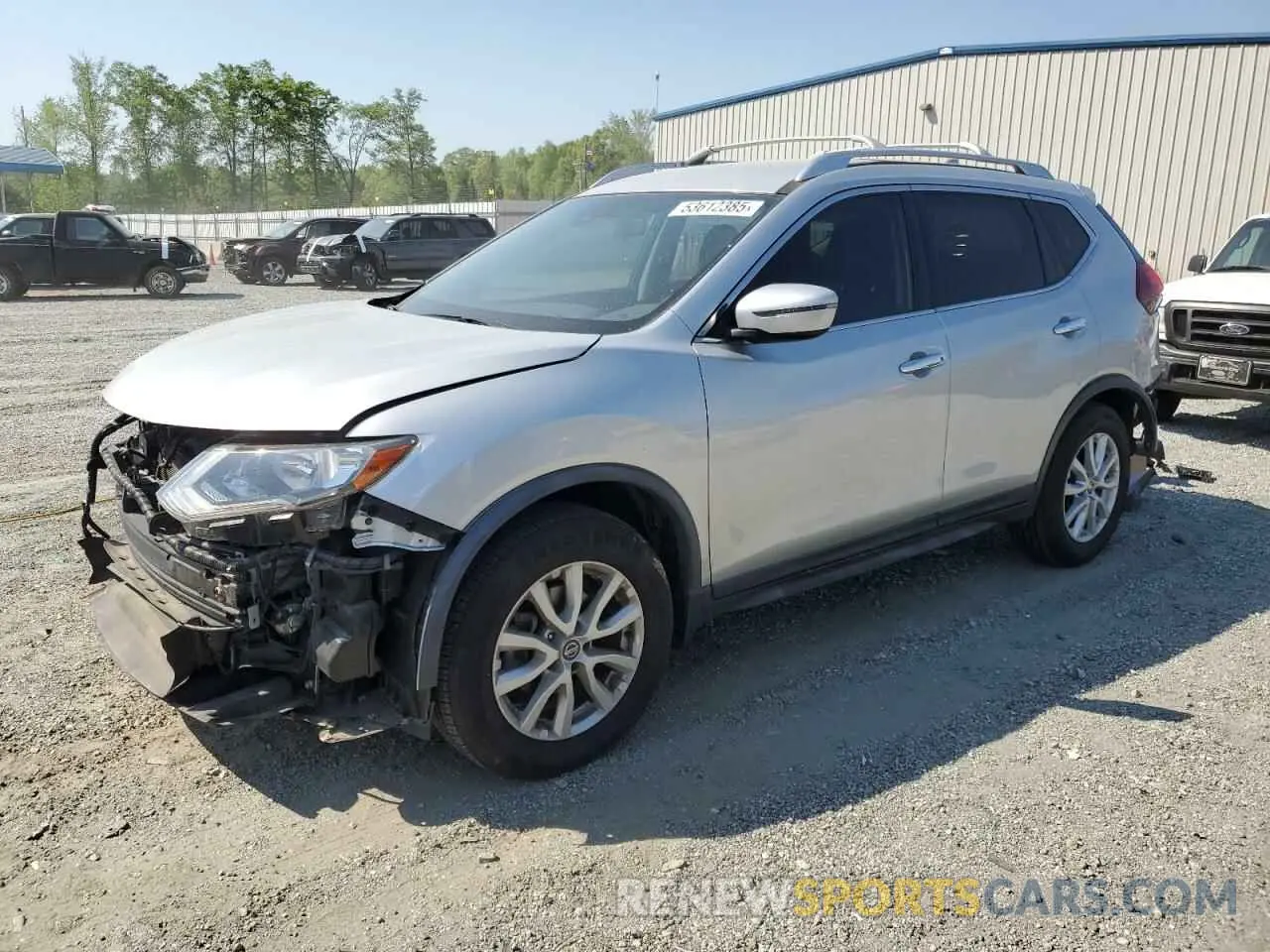 1 Photograph of a damaged car JN8AT2MT9LW007076 NISSAN ROGUE 2020