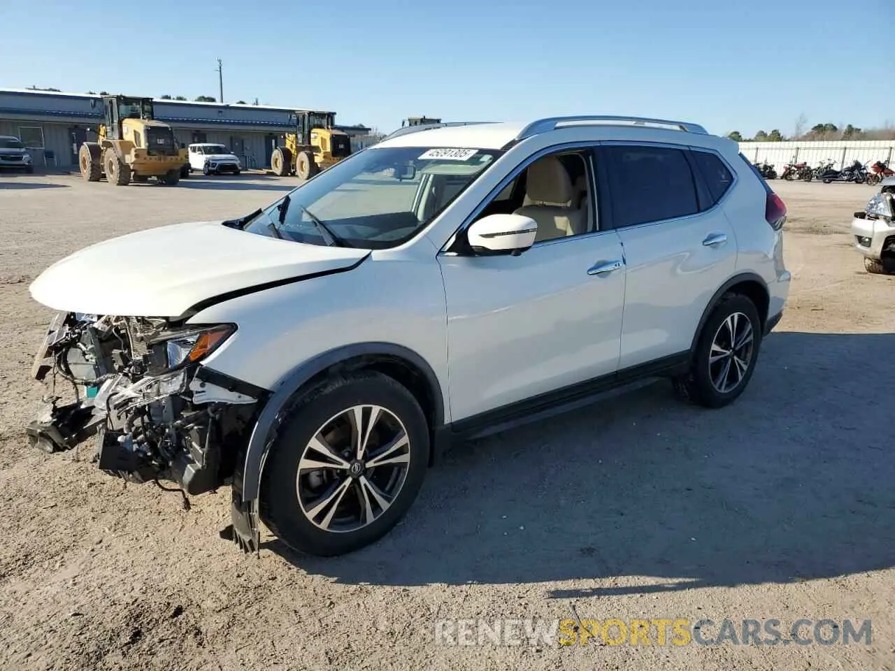 1 Photograph of a damaged car JN8AT2MT9LW017431 NISSAN ROGUE 2020