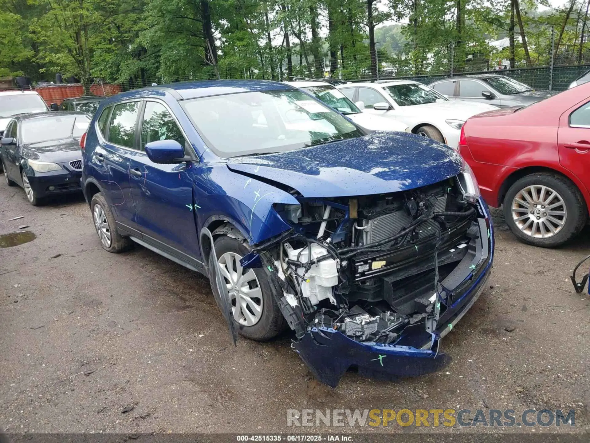 1 Photograph of a damaged car JN8AT2MT9LW035539 NISSAN ROGUE 2020