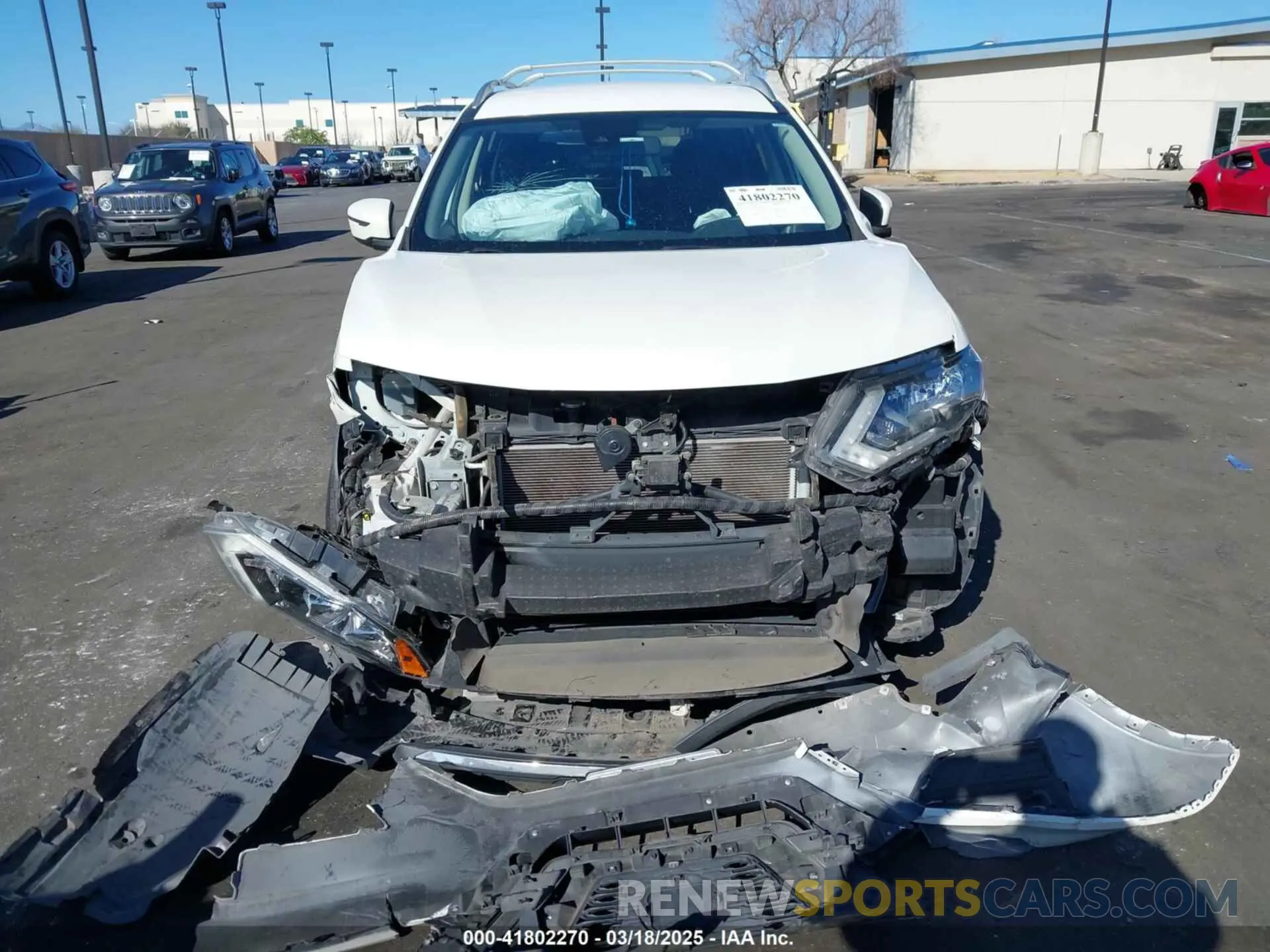 13 Photograph of a damaged car JN8AT2MTXLW002808 NISSAN ROGUE 2020