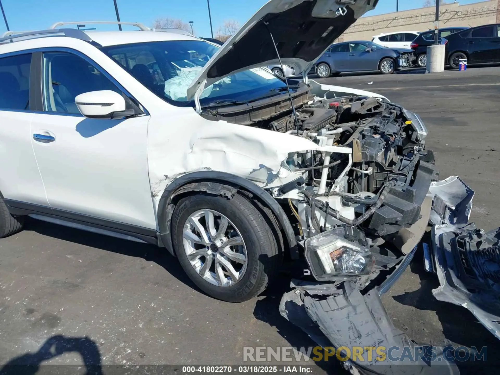 6 Photograph of a damaged car JN8AT2MTXLW002808 NISSAN ROGUE 2020