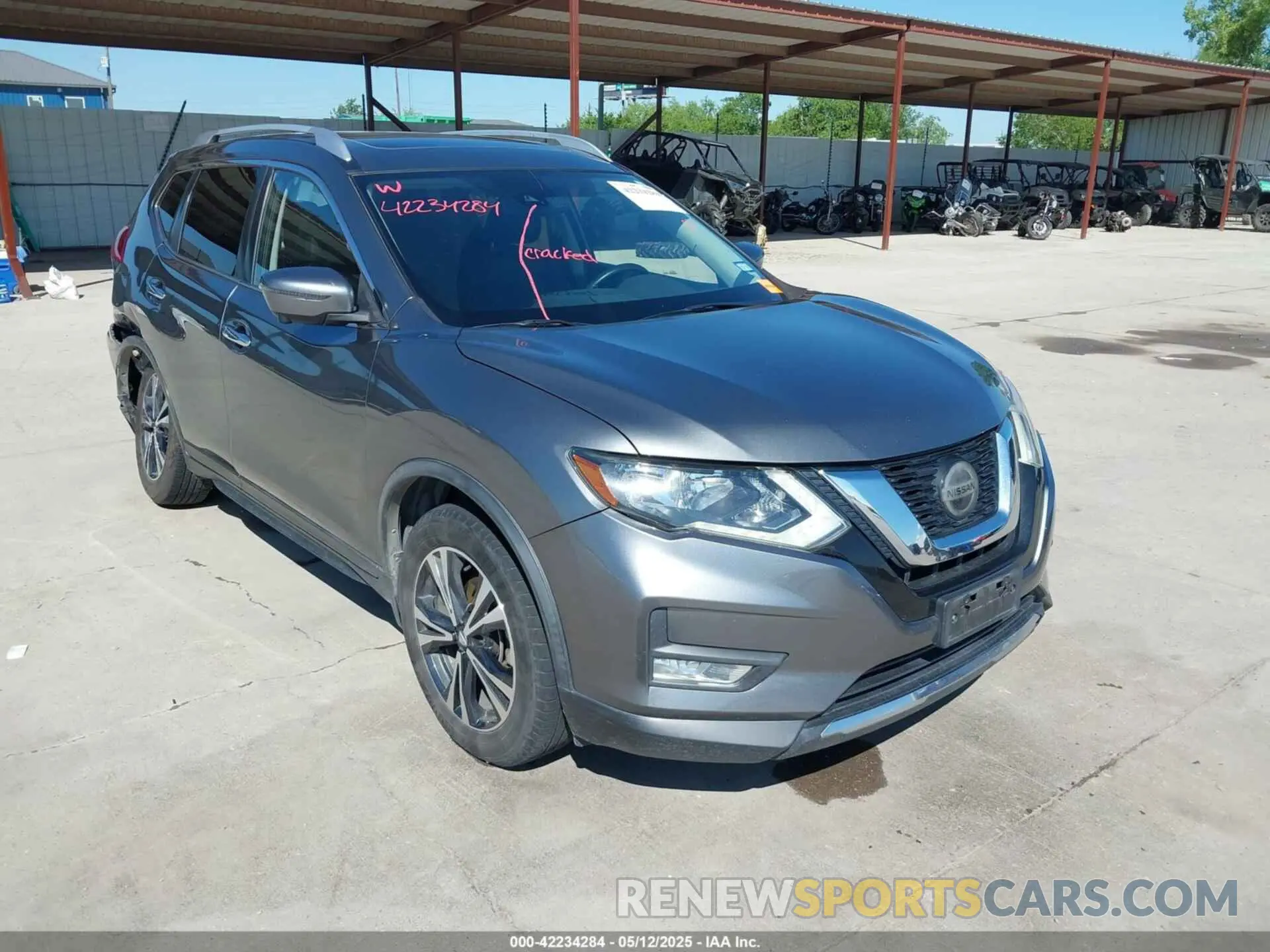 1 Photograph of a damaged car JN8AT2MTXLW004588 NISSAN ROGUE 2020