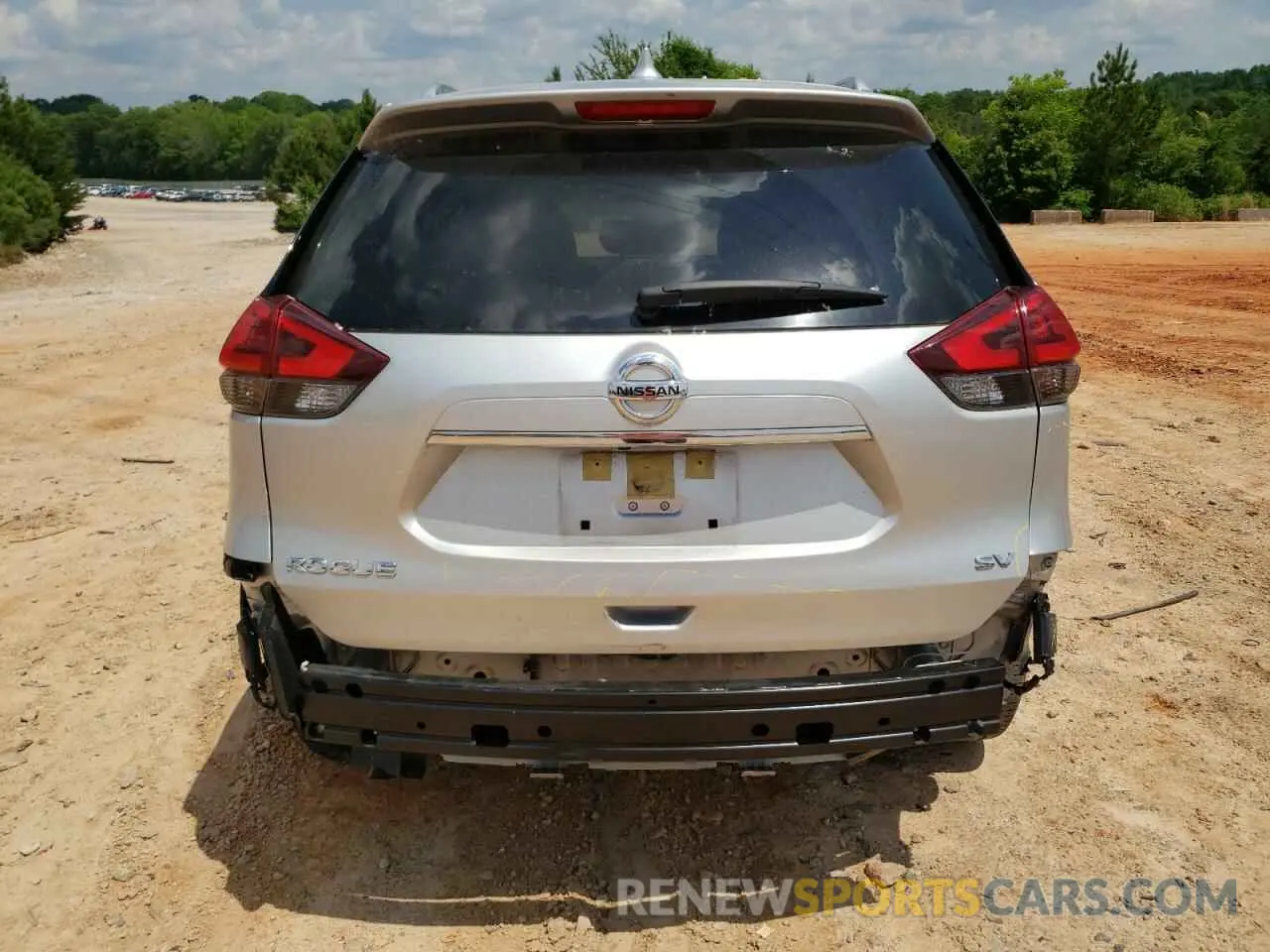 6 Photograph of a damaged car JN8AT2MTXLW009600 NISSAN ROGUE 2020