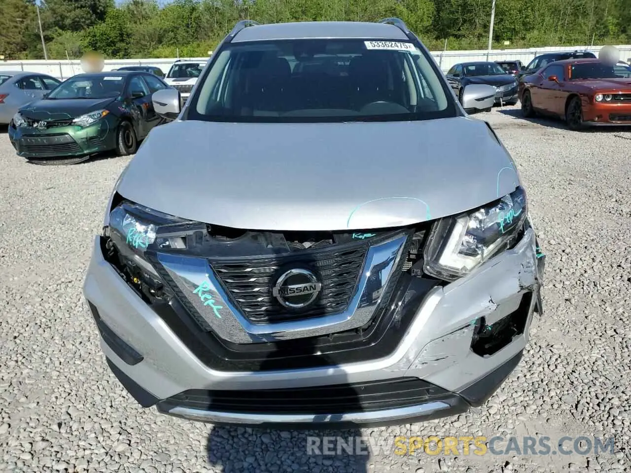 5 Photograph of a damaged car JN8AT2MTXLW014120 NISSAN ROGUE 2020