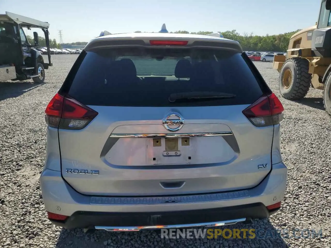 6 Photograph of a damaged car JN8AT2MTXLW014120 NISSAN ROGUE 2020