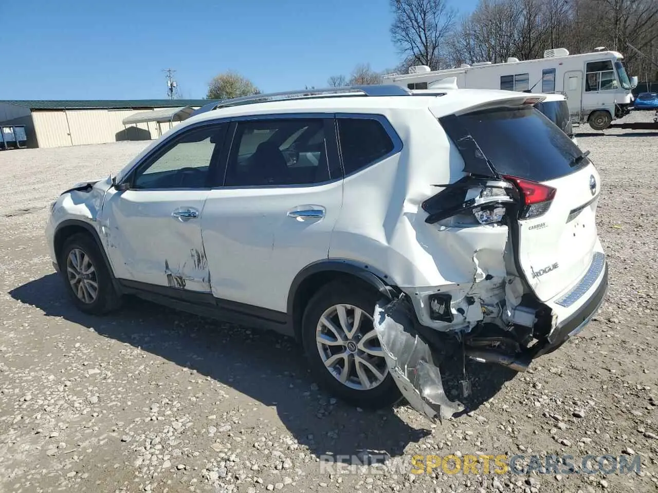 2 Photograph of a damaged car JN8AT2MTXLW018314 NISSAN ROGUE 2020
