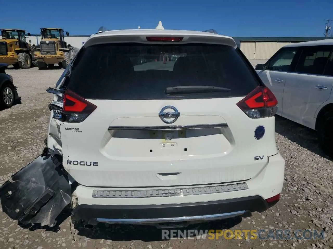 6 Photograph of a damaged car JN8AT2MTXLW018314 NISSAN ROGUE 2020