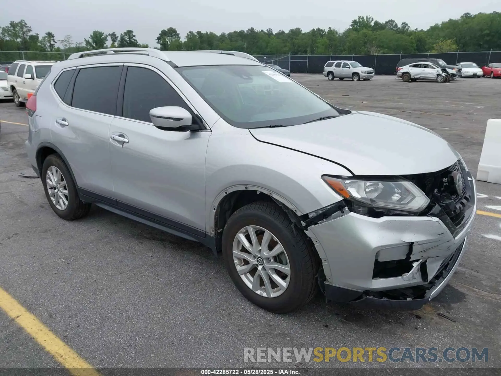 1 Photograph of a damaged car JN8AT2MTXLW018734 NISSAN ROGUE 2020
