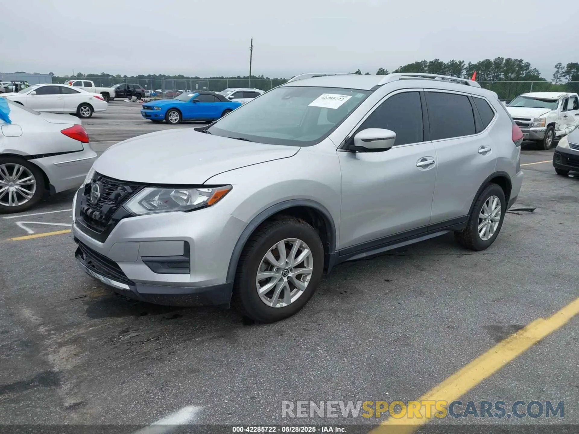 2 Photograph of a damaged car JN8AT2MTXLW018734 NISSAN ROGUE 2020