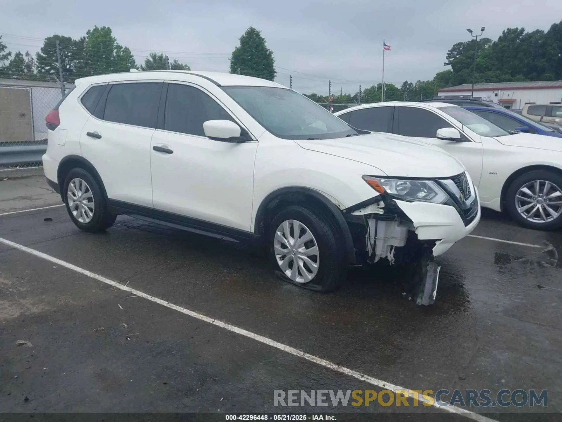 1 Photograph of a damaged car JN8AT2MTXLW030530 NISSAN ROGUE 2020