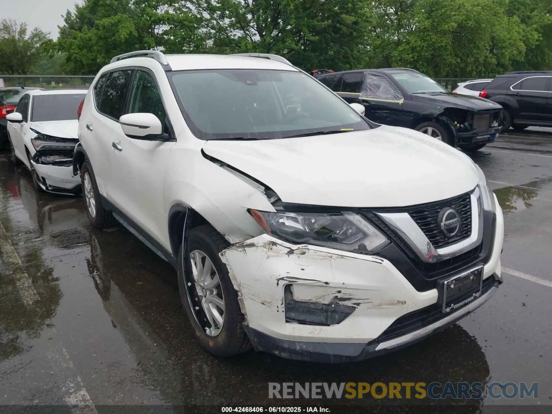 1 Photograph of a damaged car JN8AT2MV0LW108752 NISSAN ROGUE 2020