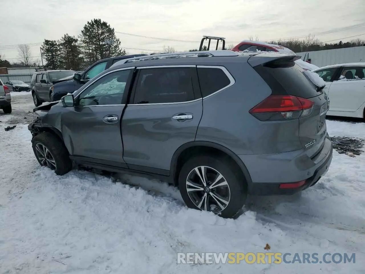 2 Photograph of a damaged car JN8AT2MV0LW111828 NISSAN ROGUE 2020
