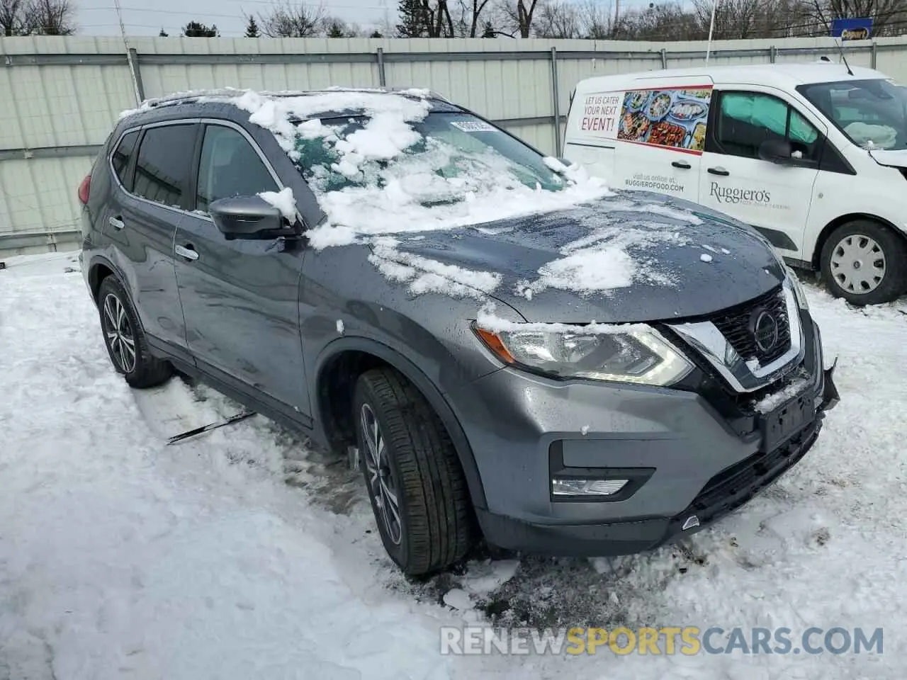 4 Photograph of a damaged car JN8AT2MV0LW111828 NISSAN ROGUE 2020