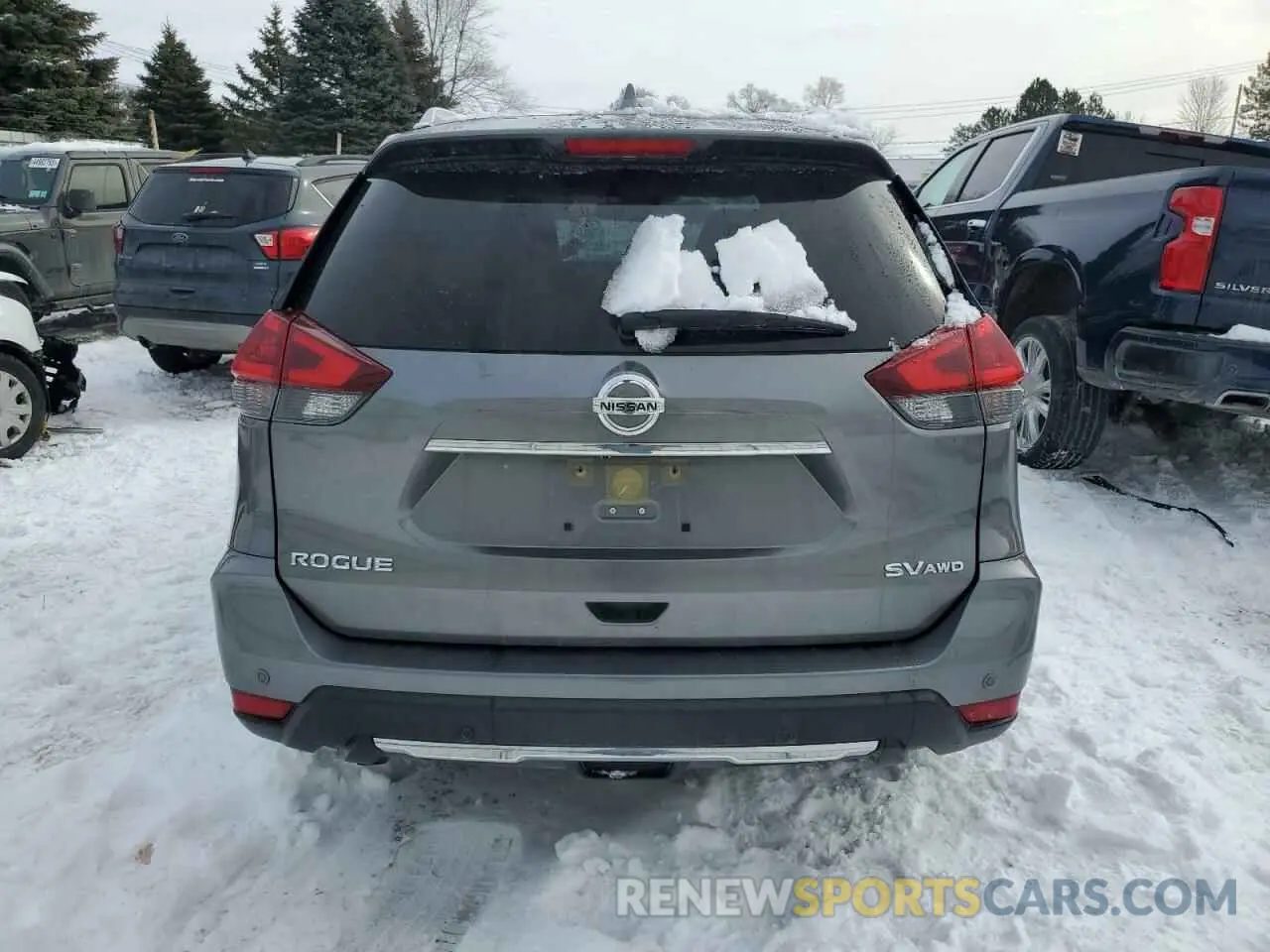 6 Photograph of a damaged car JN8AT2MV0LW111828 NISSAN ROGUE 2020