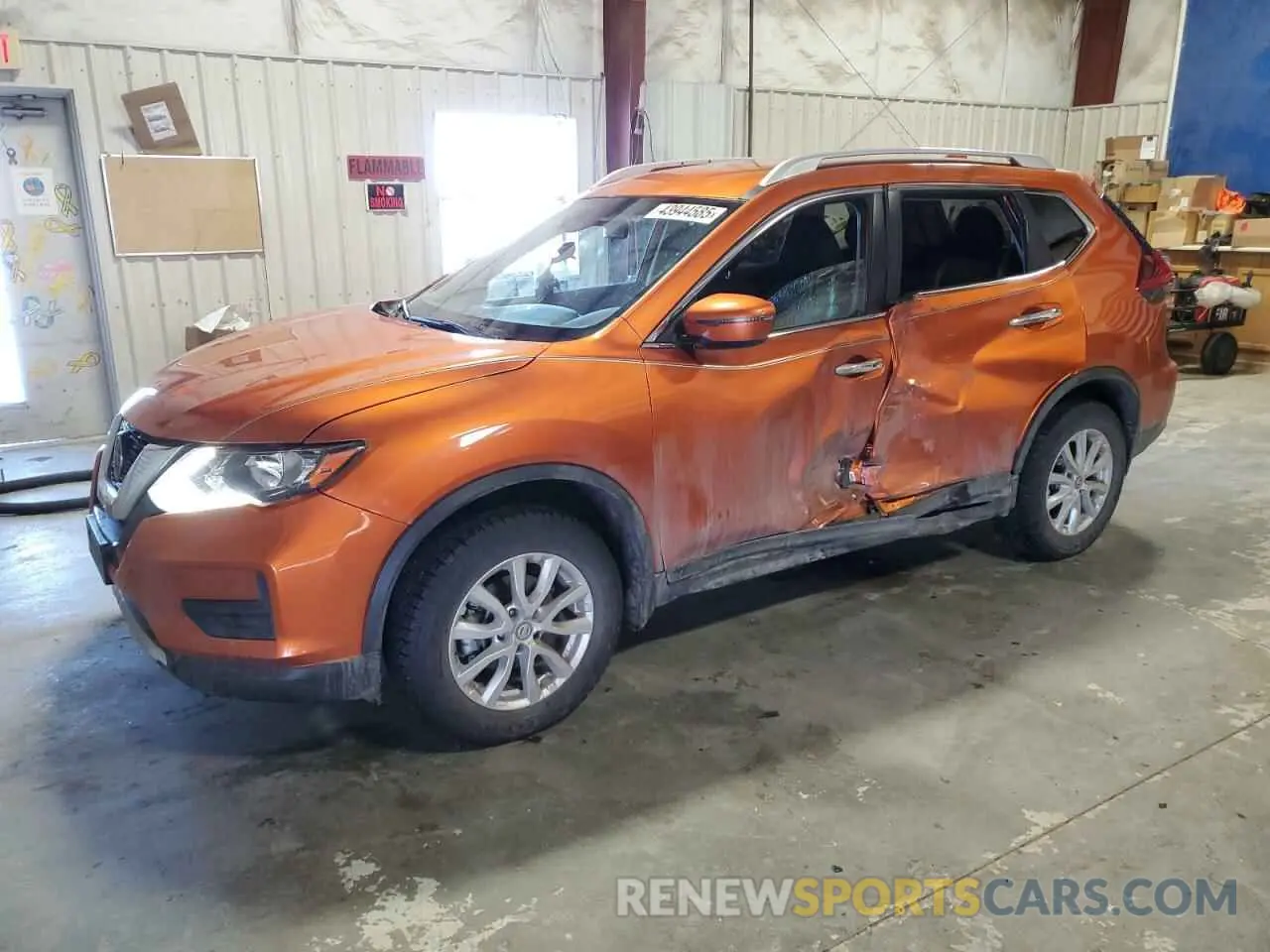 1 Photograph of a damaged car JN8AT2MV0LW112218 NISSAN ROGUE 2020