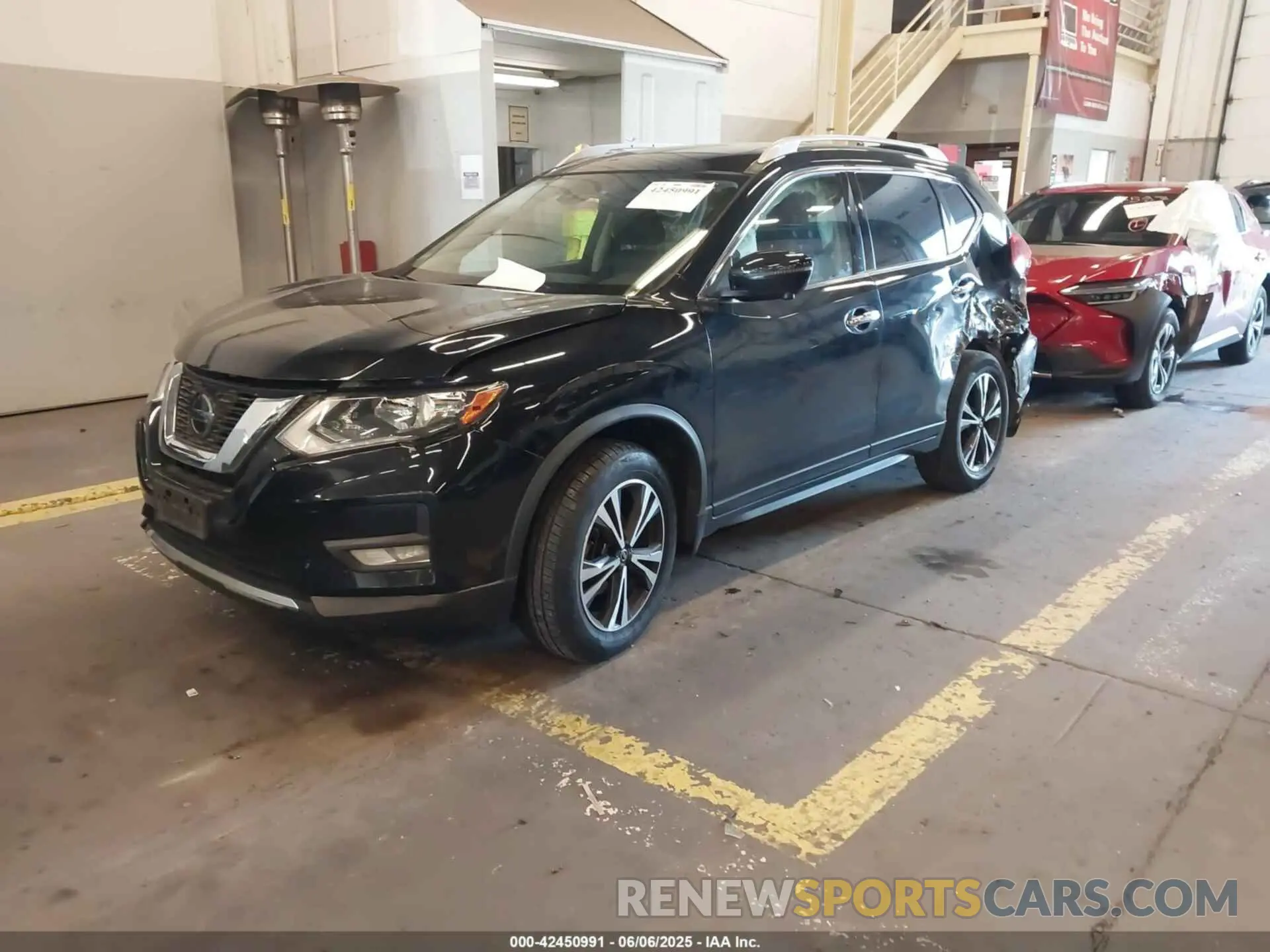 2 Photograph of a damaged car JN8AT2MV0LW132906 NISSAN ROGUE 2020