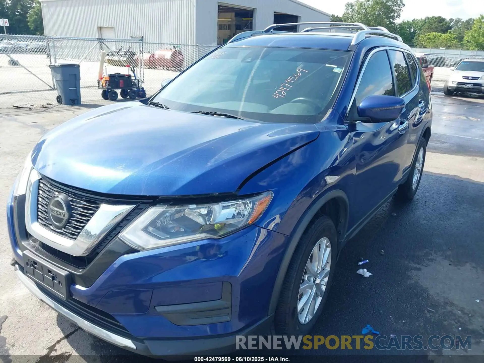 2 Photograph of a damaged car JN8AT2MV0LW133182 NISSAN ROGUE 2020