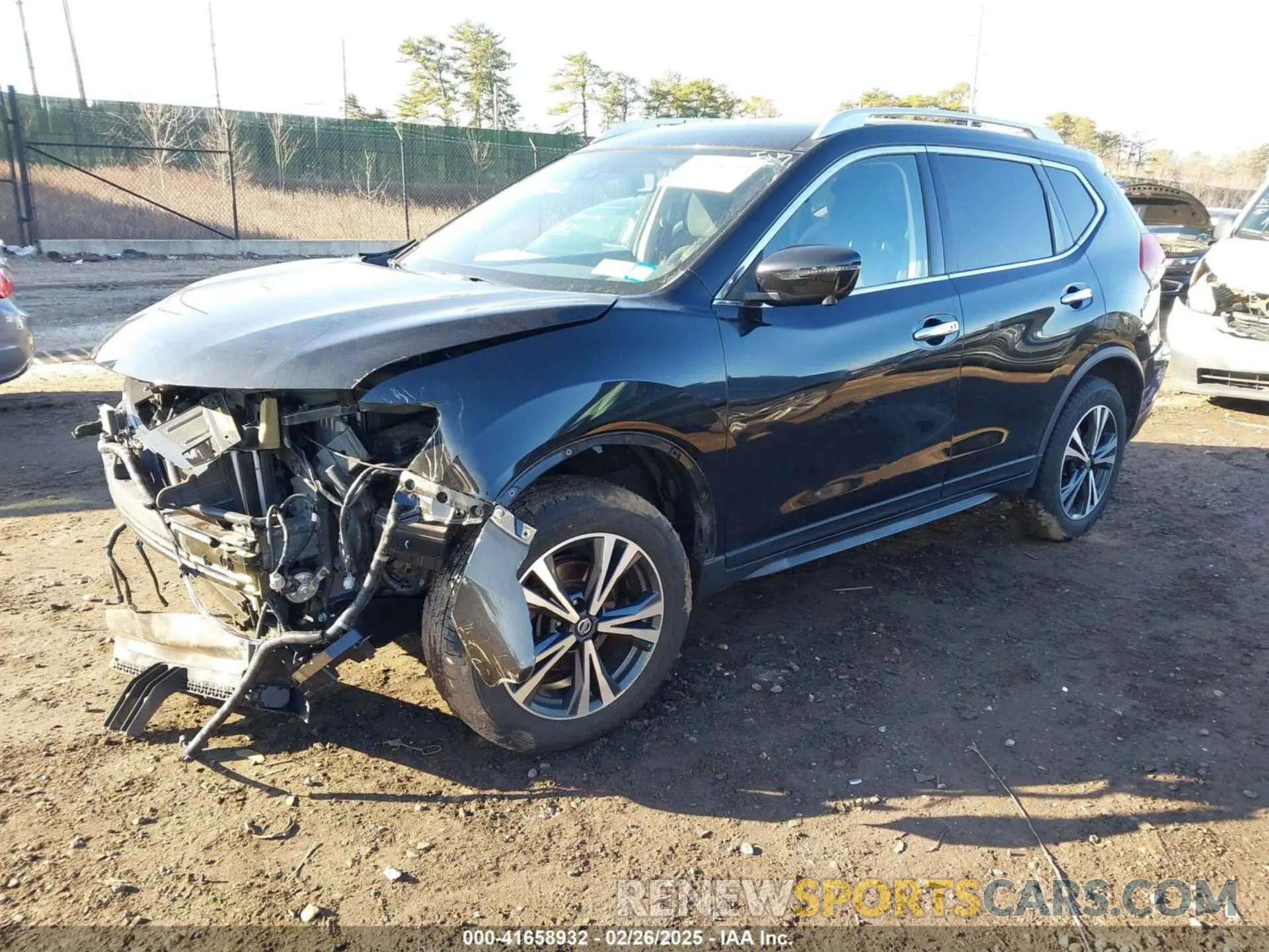 2 Photograph of a damaged car JN8AT2MV0LW135207 NISSAN ROGUE 2020