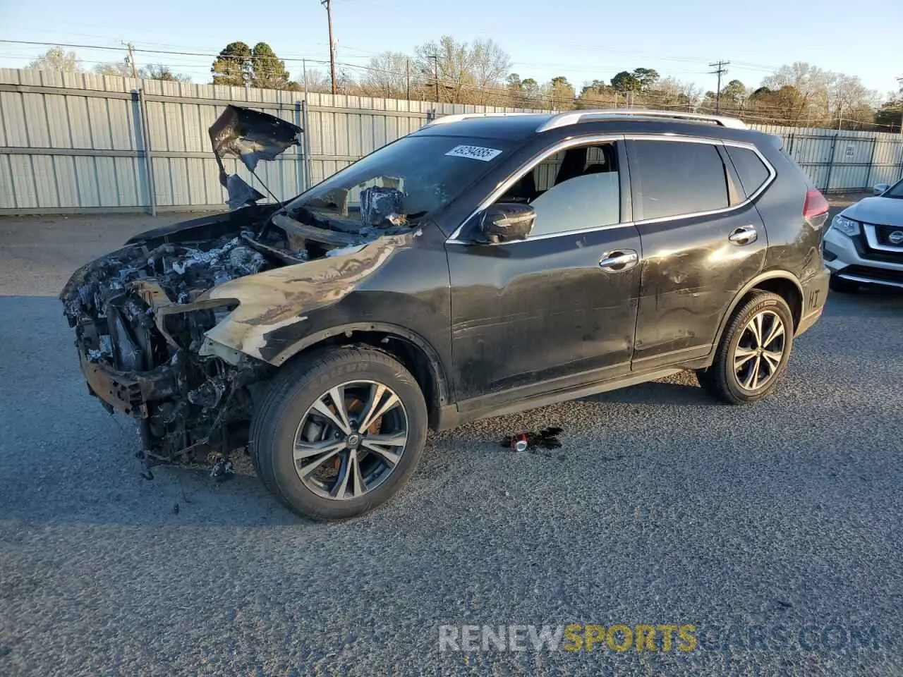 1 Photograph of a damaged car JN8AT2MV0LW141475 NISSAN ROGUE 2020