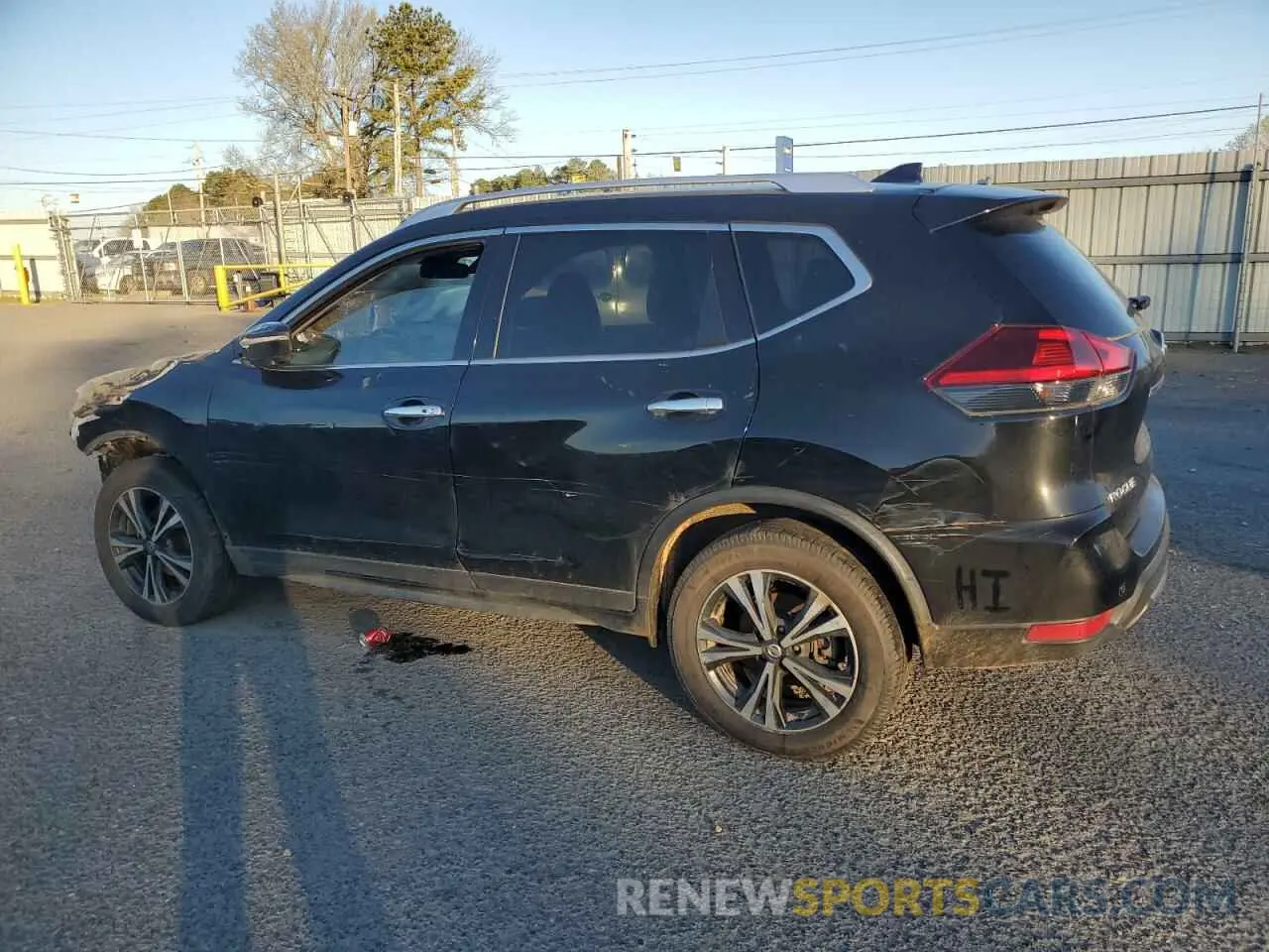 2 Photograph of a damaged car JN8AT2MV0LW141475 NISSAN ROGUE 2020