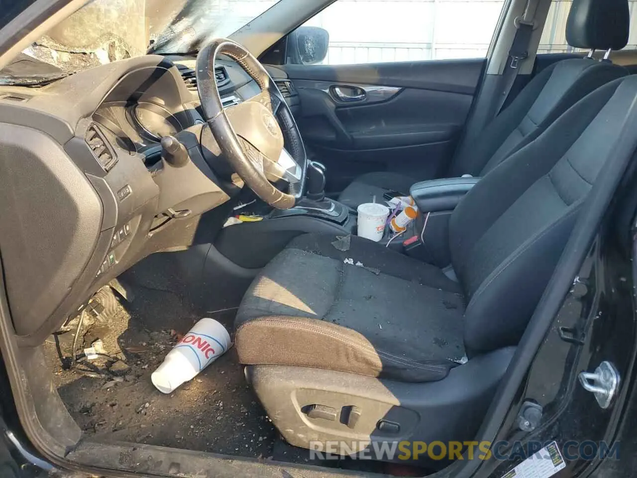 7 Photograph of a damaged car JN8AT2MV0LW141475 NISSAN ROGUE 2020