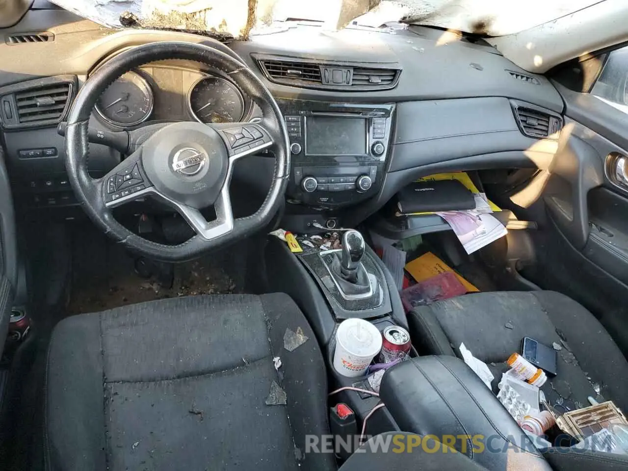 8 Photograph of a damaged car JN8AT2MV0LW141475 NISSAN ROGUE 2020