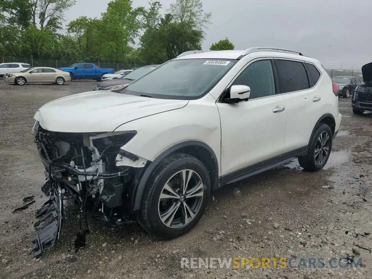 1 Photograph of a damaged car JN8AT2MV0LW143758 NISSAN ROGUE 2020