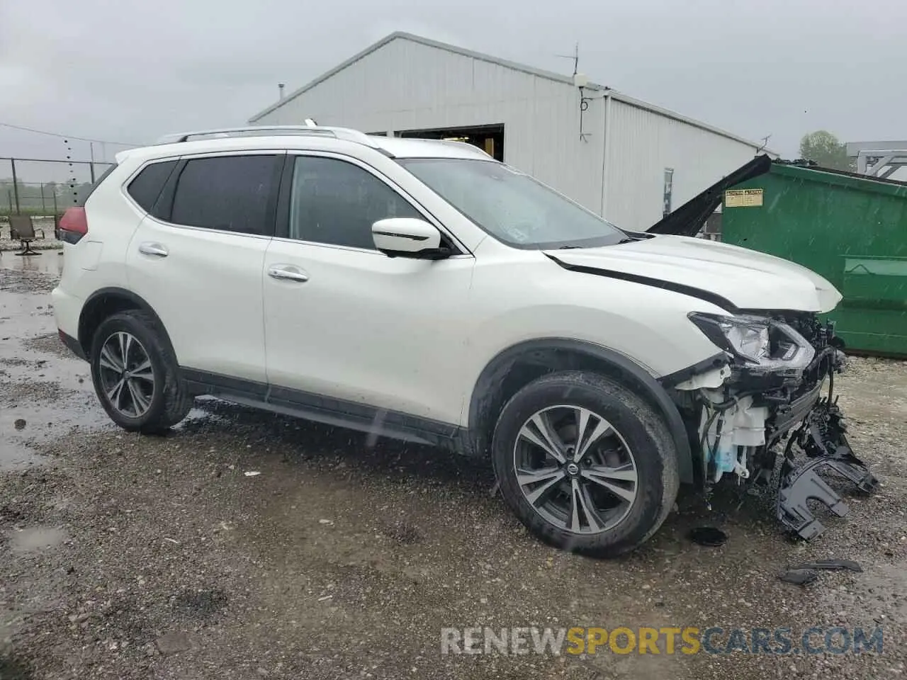 4 Photograph of a damaged car JN8AT2MV0LW143758 NISSAN ROGUE 2020