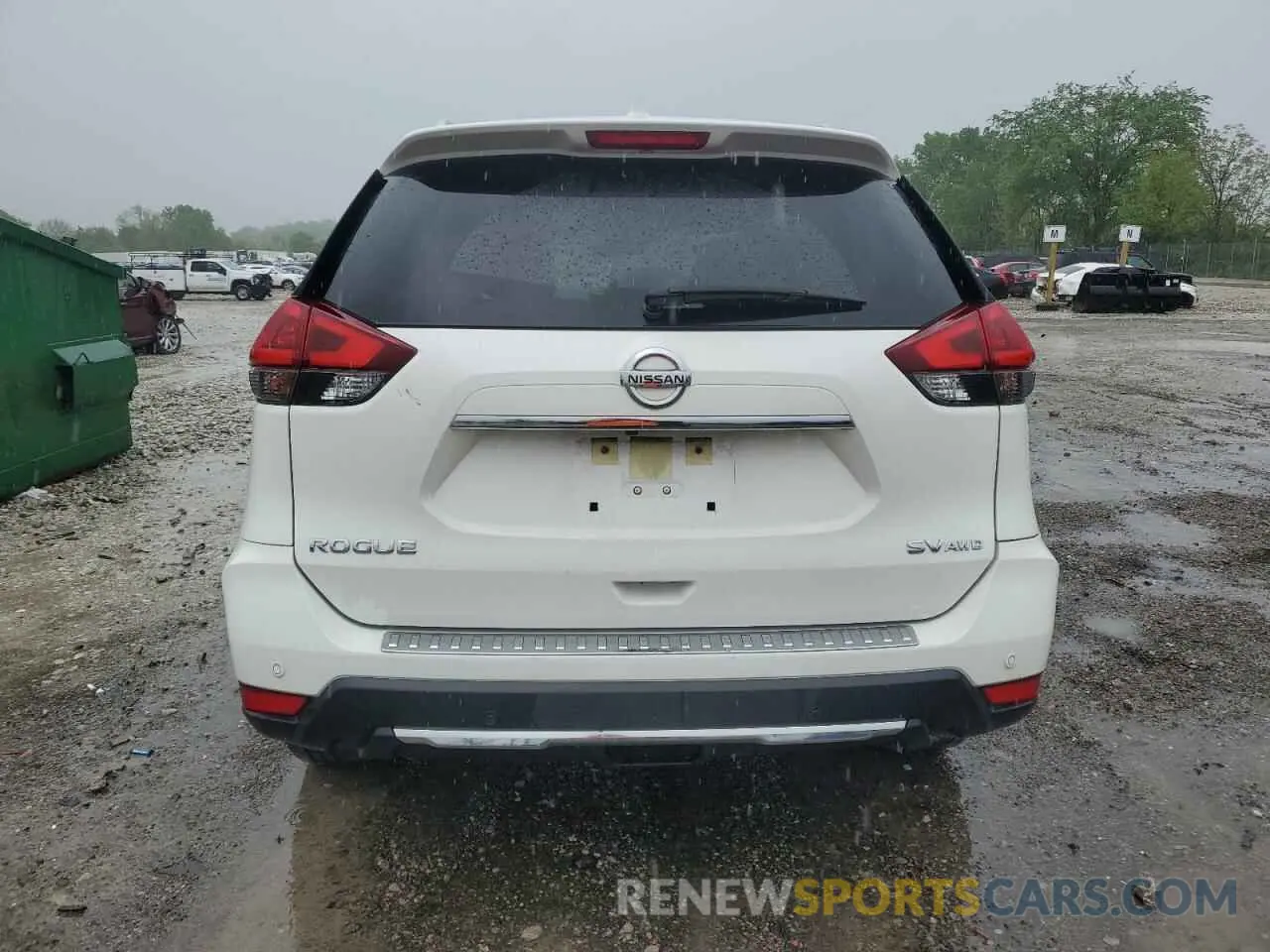 6 Photograph of a damaged car JN8AT2MV0LW143758 NISSAN ROGUE 2020