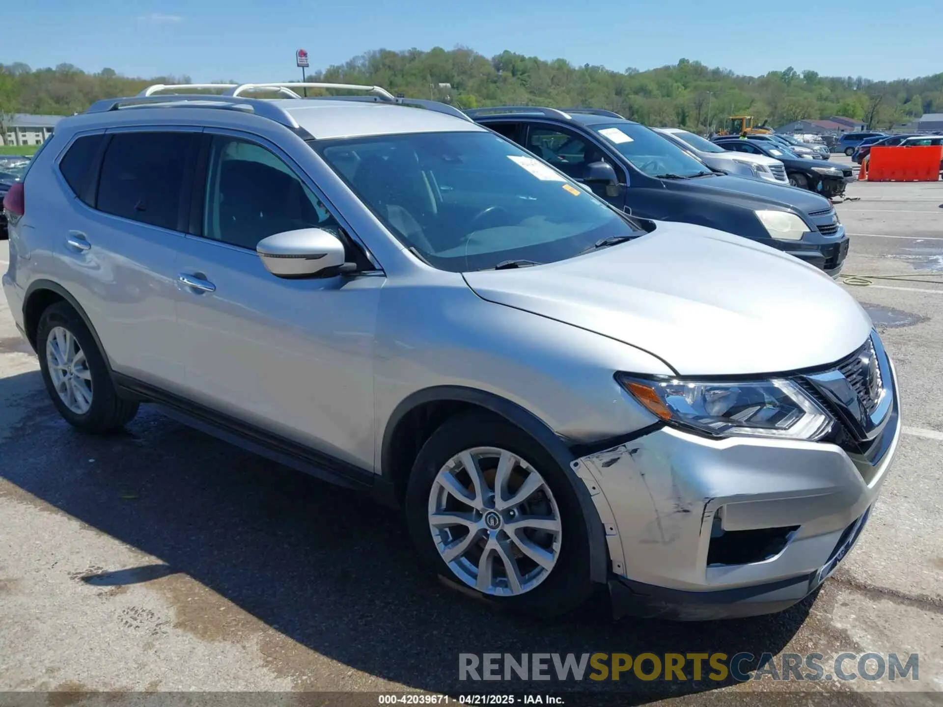 1 Photograph of a damaged car JN8AT2MV1LW100904 NISSAN ROGUE 2020
