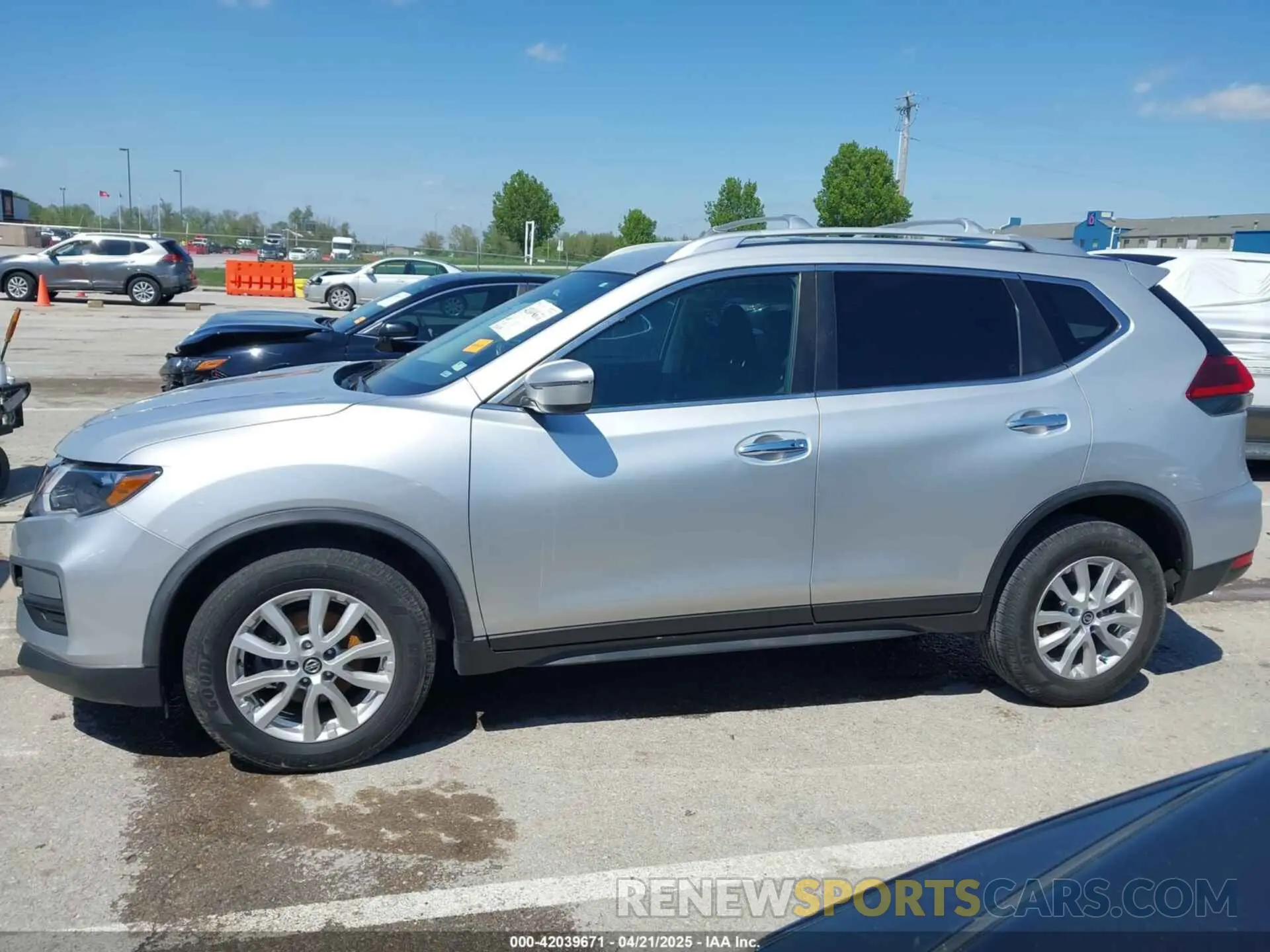 14 Photograph of a damaged car JN8AT2MV1LW100904 NISSAN ROGUE 2020