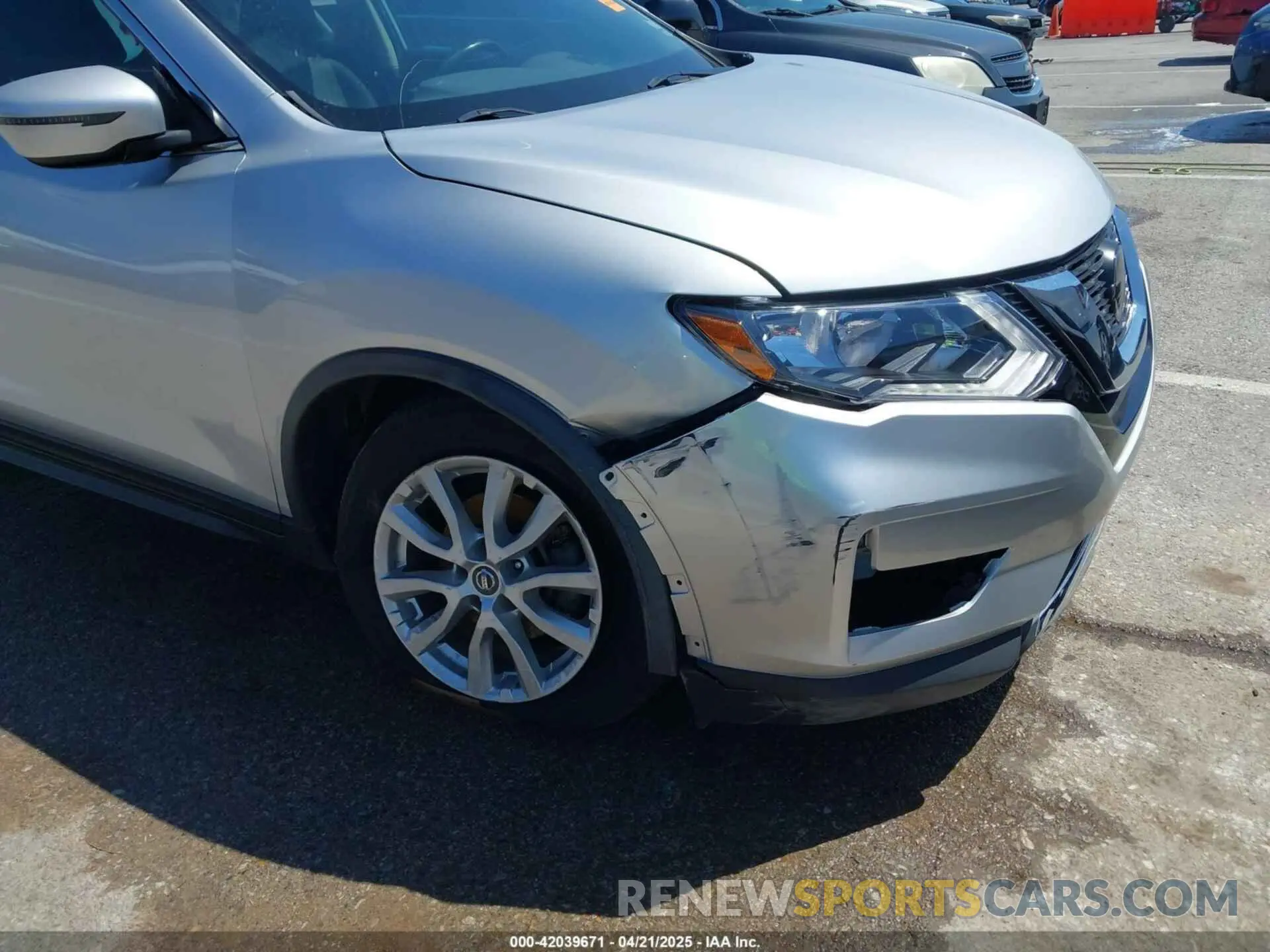 6 Photograph of a damaged car JN8AT2MV1LW100904 NISSAN ROGUE 2020
