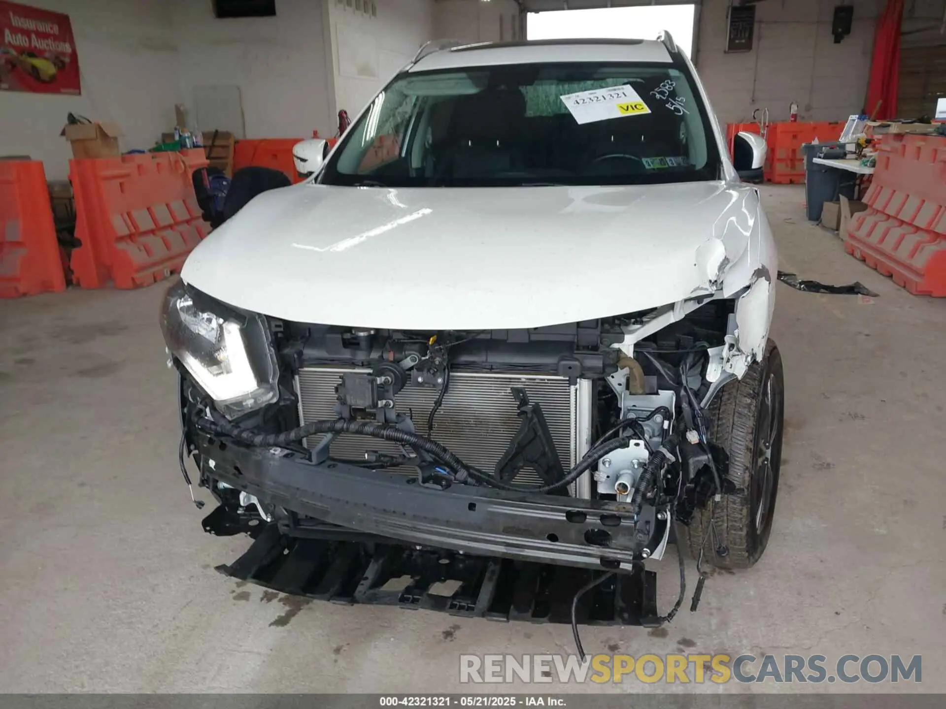6 Photograph of a damaged car JN8AT2MV1LW112583 NISSAN ROGUE 2020