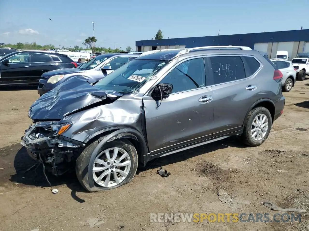 1 Photograph of a damaged car JN8AT2MV1LW117461 NISSAN ROGUE 2020