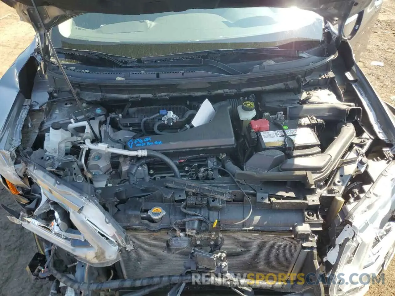 12 Photograph of a damaged car JN8AT2MV1LW117461 NISSAN ROGUE 2020