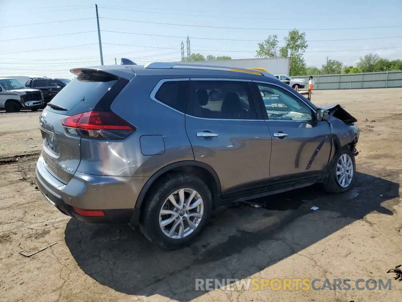 3 Photograph of a damaged car JN8AT2MV1LW117461 NISSAN ROGUE 2020