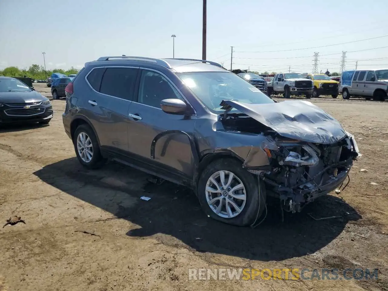 4 Photograph of a damaged car JN8AT2MV1LW117461 NISSAN ROGUE 2020