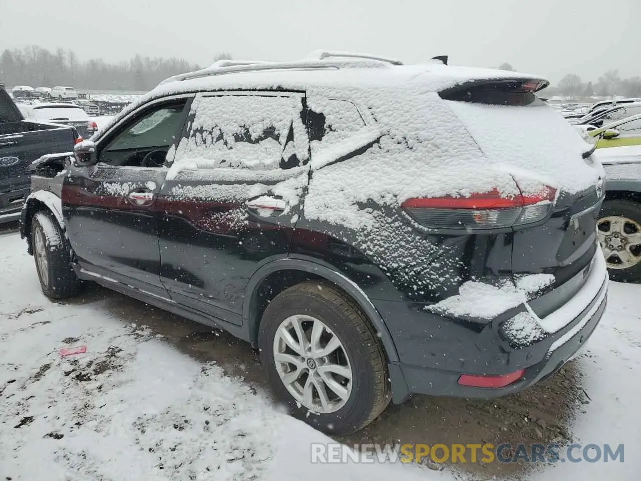 2 Photograph of a damaged car JN8AT2MV1LW118741 NISSAN ROGUE 2020