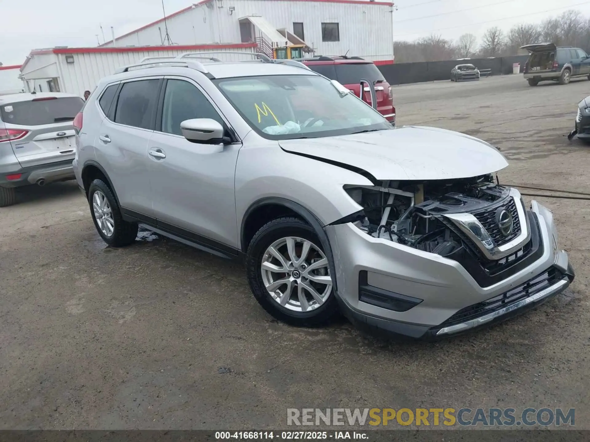 1 Photograph of a damaged car JN8AT2MV1LW118836 NISSAN ROGUE 2020