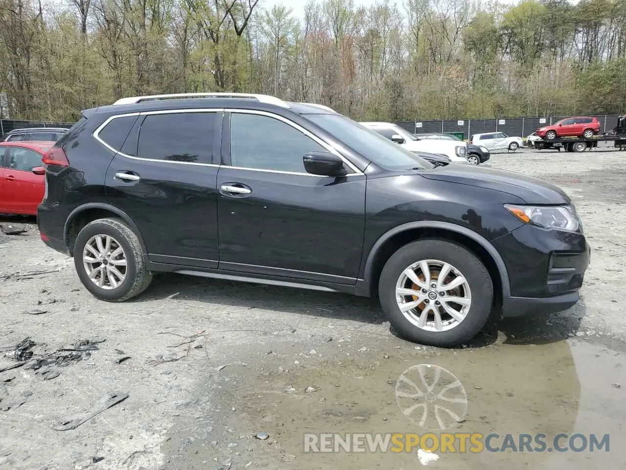 4 Photograph of a damaged car JN8AT2MV1LW138987 NISSAN ROGUE 2020